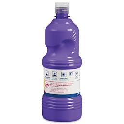 Back of Prang Ready-To-Use Tempera Paint - Violet, 32 oz bottle