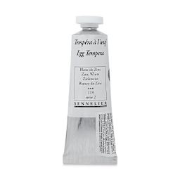 Sennelier Artists Egg Tempera- Zinc White, 34 ml tube