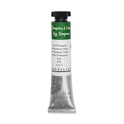 Sennelier Artists Egg Tempera - Permanent Green, 21 ml tube