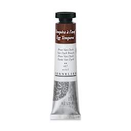 Sennelier Artists Egg Tempera - Van Dyck Brown, 21 ml tube