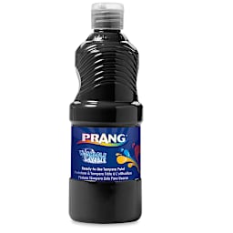 Prang Ready-To- Use Washable Tempera Paint- Black, Pint