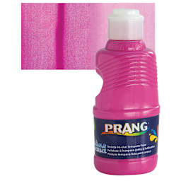 Prang Ready-To-Use Washable Tempera Paint - Magenta, 8 oz and swatch