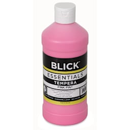 Blick Essentials Tempera - Pink, Pint (Front of bottle)