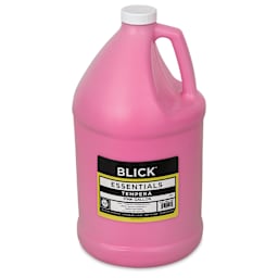 Blick Essentials Tempera - Pink, Gallon (Front of bottle)