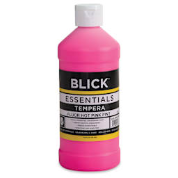 Blick Essentials Tempera - Fluorescent Hot Pink, Pint