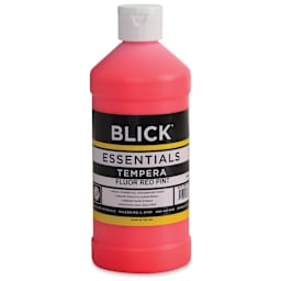 Blick Essentials Tempera - Fluorescent Red, Pint