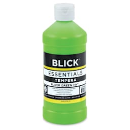 Blick Essentials Tempera - Fluorescent Green, Pint