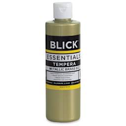 Blick Essentials Tempera - Brass (Metallic), 8 oz bottle
