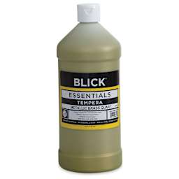 Blick Essentials Tempera - Brass (Metallic), Quart