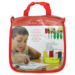 Faber-Castell Young Artist Texture Painting Set - Back of package