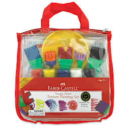 Faber-Castell Young Artist Texture Painting Set - Front of package