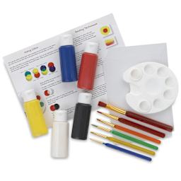 Faber-Castell Young Artist Learn to Paint Set (set contents)