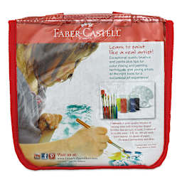 Faber-Castell Young Artist Learn to Paint Set (back of case)