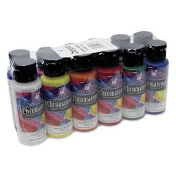 Chroma Chromatemp Artists' Tempera Paint - Set of 12, 2 oz
