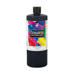 Chroma Chromatemp Artists' Tempera Paint - Black, Quart