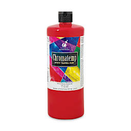 Chromatemp Artists' Tempera Paint - Red, Quart