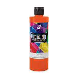 Chroma Chromatemp Artists' Tempera Paint - Orange, Pint