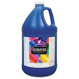 Chroma Chromatemp Artists' Tempera Paint - Phthalo Blue, 128 oz