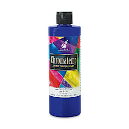 Chroma Chromatemp Artists' Tempera Paint - Ultramarine Blue, Pint