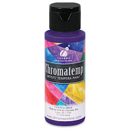 Chroma Chromatemp Artists' Tempera Paint - Violet, 2 oz