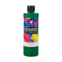 Chroma Chromatemp Artists' Tempera Paint - Green, Pint