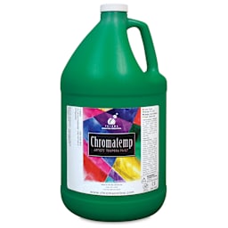 Chroma Chromatemp Artists' Tempera Paint - Green, 128 oz