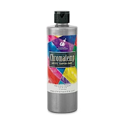 Chromatemp Artists' Tempera Paint - Silver, Pint