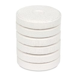 Richeson Tempera Cakes - Mirror Metallic, Pkg of 6