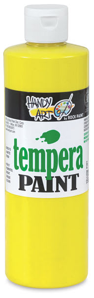 Handy Art Tempera - Yellow, Pint