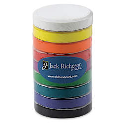 Richeson Tempera Cakes - Set of 9, Standard Colors, Mini Cakes