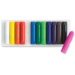 Kwik Stix Tempera Paint - Primary Colors, Set of 12 (Out of packaging)