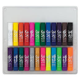 Kwik Stix Tempera Paint - Kwik Stix, Set of 24 (Out of packaging)