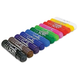 Kwik Stix Tempera Paint - Primary Colors, Set of 144 single stick of each included color