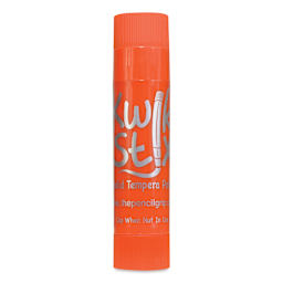 Kwik Stix Tempera Paint Sticks - Orange single stick