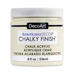 DecoArt Americana Decor Chalky Finish Paint - Lace, 8 oz jar