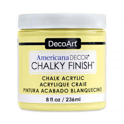 DecoArt Americana Decor Chalky Finish Paint - Delicate, 8 oz jar
