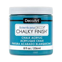 DecoArt Americana Decor Chalky Finish Paint - Treasure, 8 oz jar