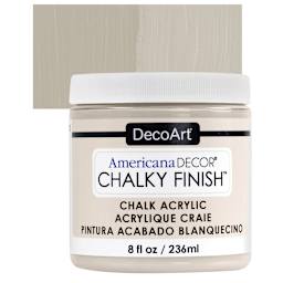 DecoArt Americana Decor Chalky Finish Paint - Primative, 8 oz jar and swatch