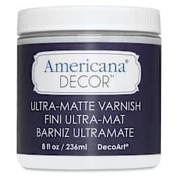 DecoArt Americana Decor Varnish - Ultra Matte, 8 oz jar