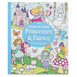 Ooly Color-In’ Coloring Book - Princesses & Fairies (cover)