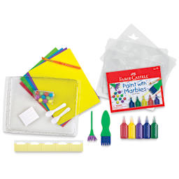 Faber-Castell Do Art Paint with Marbles Kit