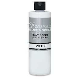 Chroma 2 Washable Tempera - 16 oz Bottle, White