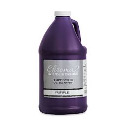 Chroma 2 Washable Tempera - Purple, 67.7 oz