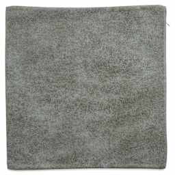 Craft Express Sublimation Printing Square Pillow Case - Dark Grey Vegan Leather, Pkg of 4 (blank pillow case)