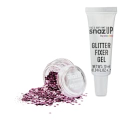 Snazaroo Bio Glitter Kit - Pink (Glitter and Fixer Gel)