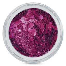 Snazaroo Bio Glitter Kit - Fuchsia (Close-up of Glitter)