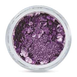 Snazaroo Bio Glitter Kit - Violet (Close-up of Glitter)