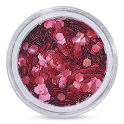 Snazaroo Face & Body Bio Glitter - Red, Chunky, 3 g