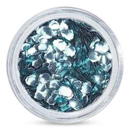 Snazaroo Face & Body Bio Glitter - Sky Blue, Chunky, 3 g