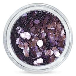 Snazaroo Face & Body Bio Glitter - Violet, Chunky, 3 g